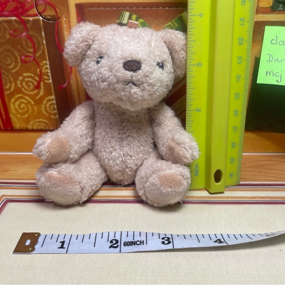 1 BRAND NEW GUND MINI CINDY PLUSH BEAR ORNAMENT TOY APPROX 4” PRICE FIRM - Picture 8 of 15